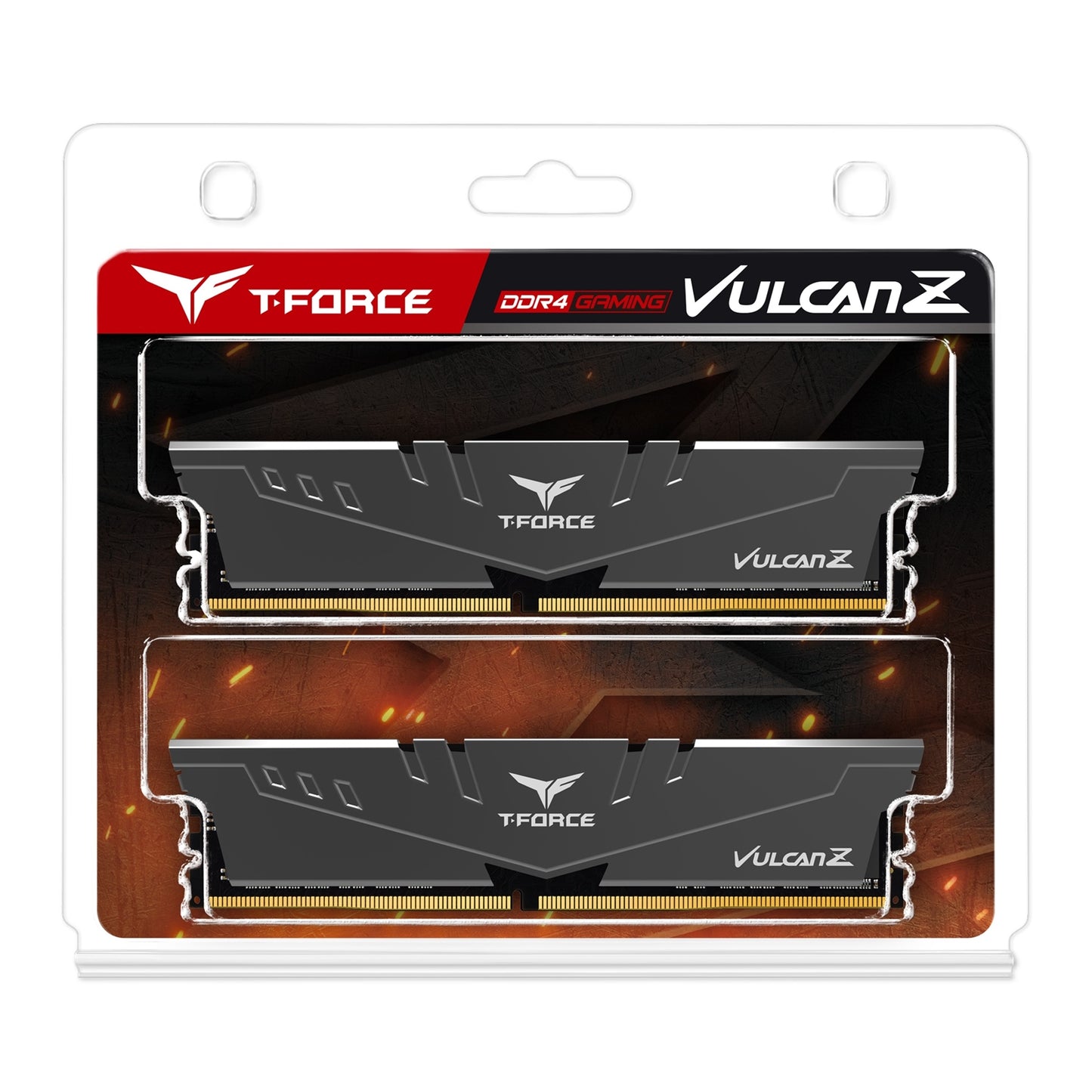 Team T-Force Vulcan Z 32GB Silver Heatsink (2 x 16GB) DDR4 3200MHz DIMM System Memory