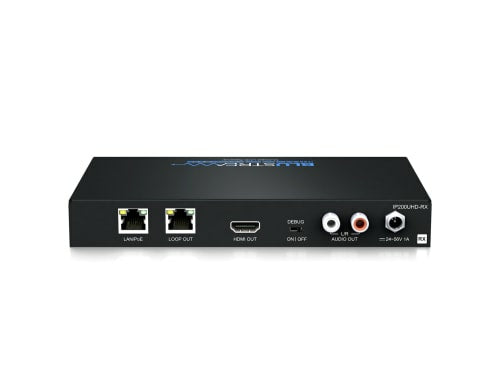 Blustream IP200UHD-RX AV receiver Black