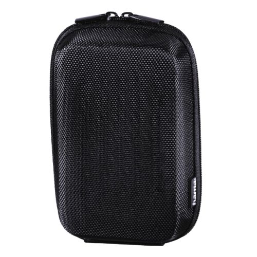 Hama Hardcase 80M Colour Style Compact Camera Case, Belt Loop, Neck Strap, Black, 7.5 x 4.5 x 12.5 cm Compartment