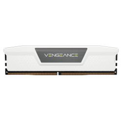Corsair Vengeance 32GB, DDR5, 5200MHz, CL40, 1.25V, PMIC, Intel XMP 3.0, White, DIMM Memory, OEM (Anti Static Bag)