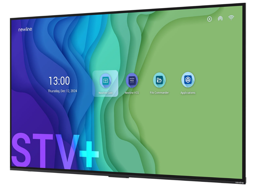 Newline STV-7524+ 75" 4K Ultra HD Android 14 Professional Digital Signage Display