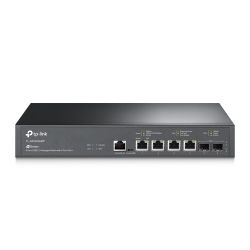 TP-LINK (SX3206HPP) JetStream 6-Port 10GE L2+ Managed Switch with 4-Port PoE++, Rackmountable