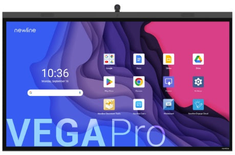 Newline VEGA Projected Capacitive Touch Panel 65" -75"- 86" with Optical Bonding, resolution 4K
