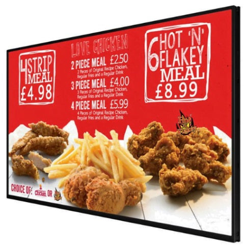 1Network Digital Menu Board - DM32D - DM43D - DM50D - DM55D.