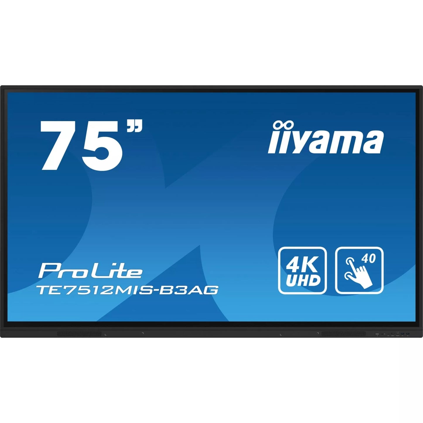 iiyama 55" - 65" - 75"- 86" -98"  - 105"  TE6512MIS-B3AG Interactive Display.
