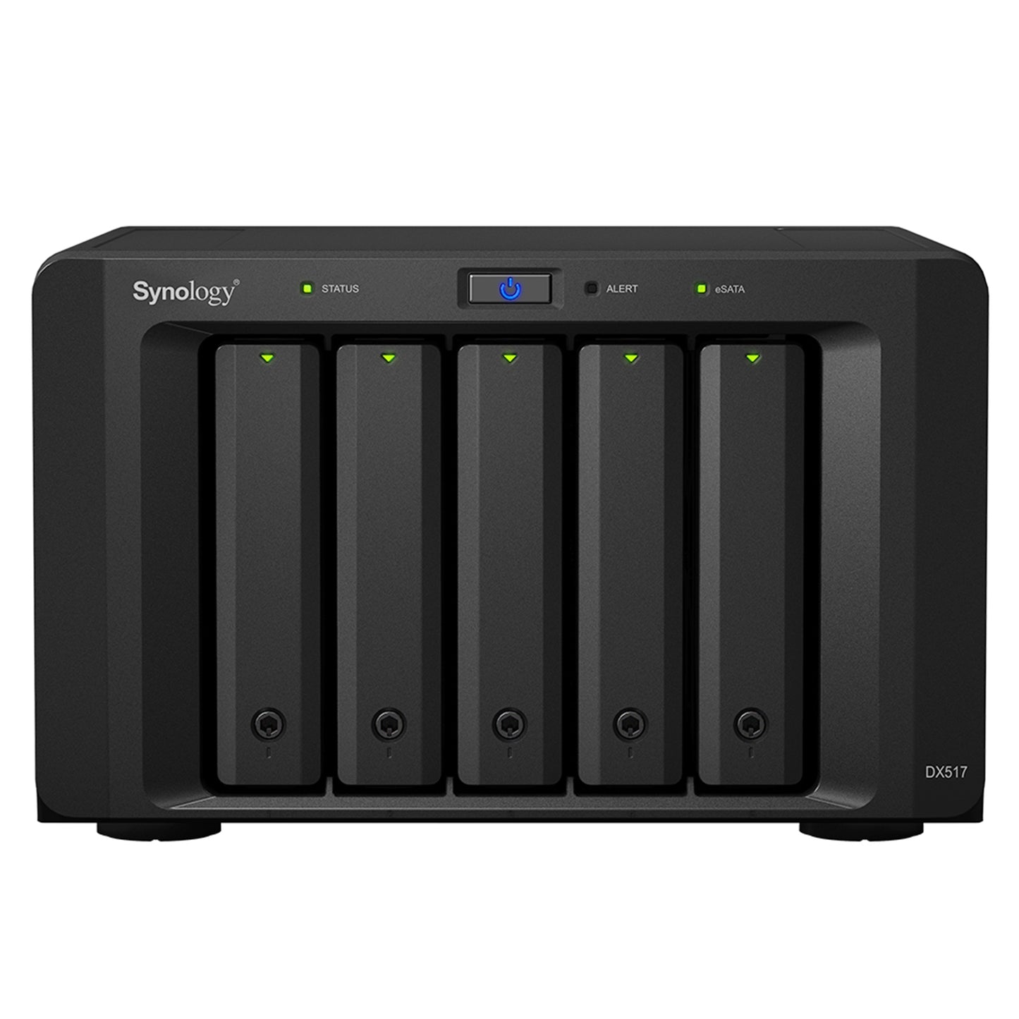 Synology DX517 5-Bay Expansion Unit, Supports up to 80TB, Hot Swappable Drives, 3 Year Warranty