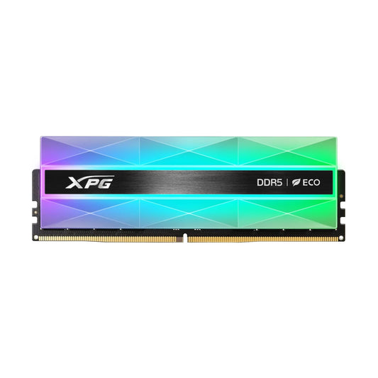 Adata LANCER NEON AX5U6400C3216G-DCLANRSG DDR5 6400MHz, 32GB, (2 x 16GB) CL32, 1.4v, Retail, Silver RGB System Memory, Using Eco-Friendly Material