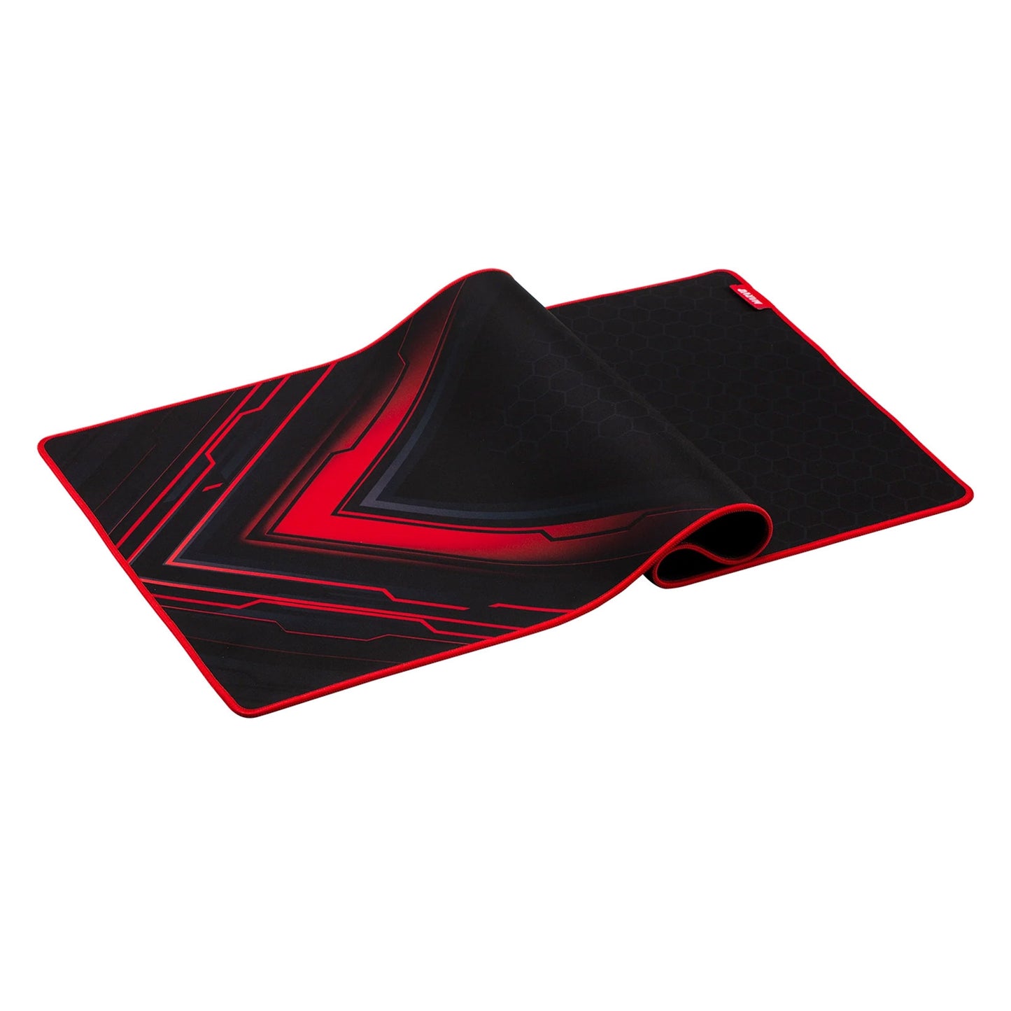 Marvo G48 Gaming Mouse Pad, X-Large 900x400x3mm, Soft Microfiber Surface for speed and control with Non-Slip Rubber Base and Stitched Edges, Black and Red Black, Red