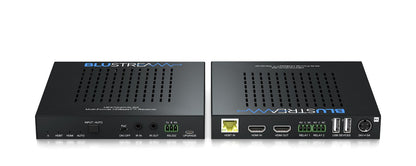Blustream HEX70HDUK-KIT AV extender AV transmitter & receiver Black