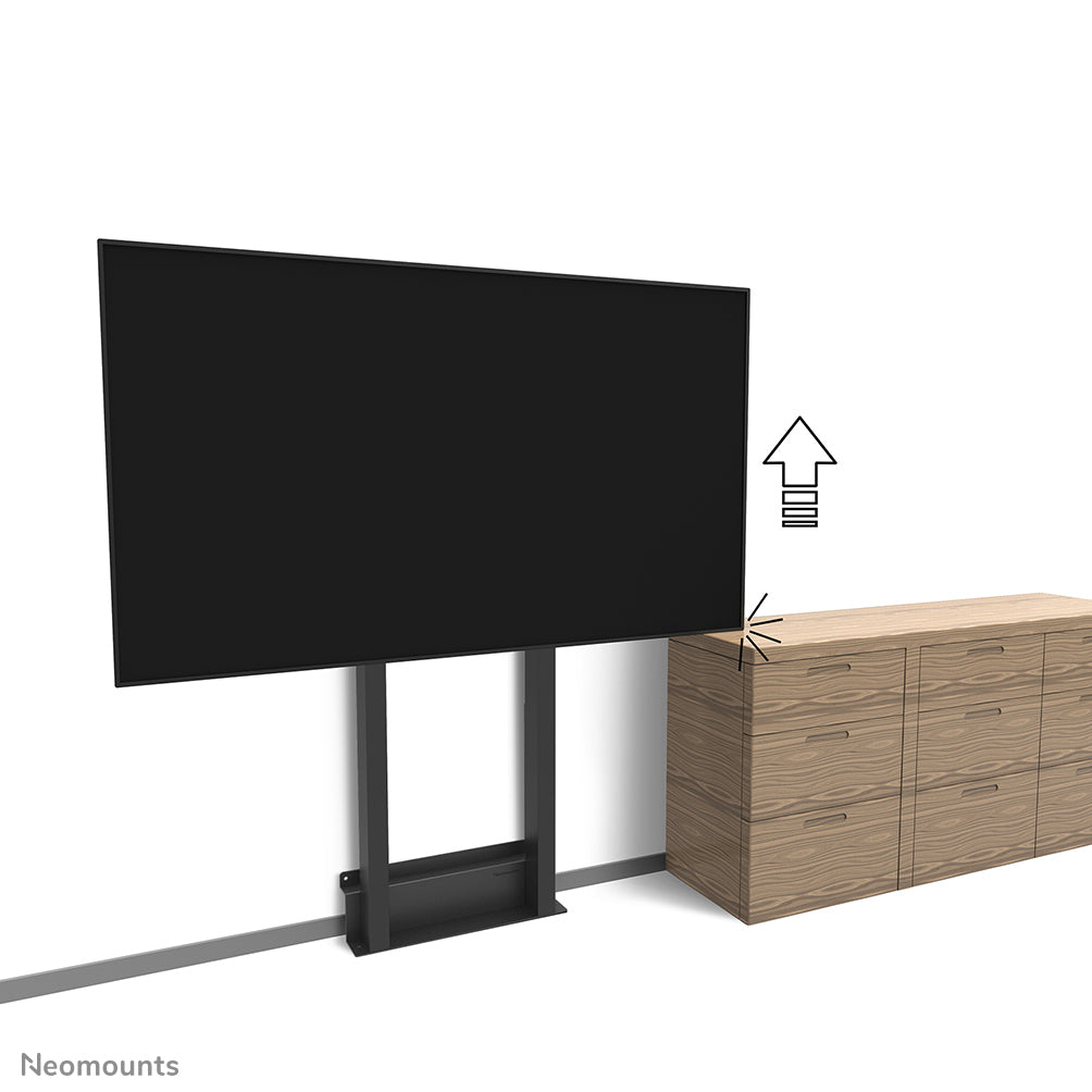 Neomounts WL55-875BL1 TV floor stand 55-100" - wall - motorised - TÜV