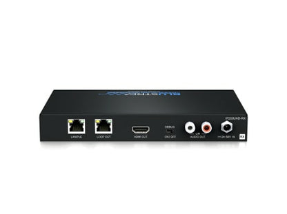 Blustream IP200UHD-RX AV receiver Black