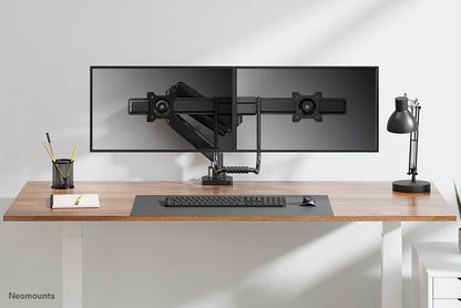 Neomounts DS75-450BL2 Monitor arm 17-32" - gas spring - Topfix - 180°-stop