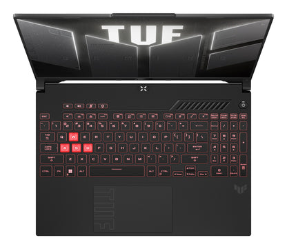 ASUS TUF Gaming A16 FA607NUQ-RL009W laptop AMD Ryzen 7 170 40.6 cm (16") WUXGA 16 GB DDR5-SDRAM 512 GB SSD NVIDIA GeForce RTX 4050 Wi-Fi 6 (802.11ax) Windows 11 Home Grey