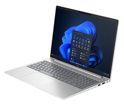 HP ProBook 4 G1iR Intel Core 5 120U Laptop 40.6 cm (16") WUXGA 16 GB DDR5-SDRAM 256 GB SSD Wi-Fi 6E (802.11ax) Windows 11 Pro Silver