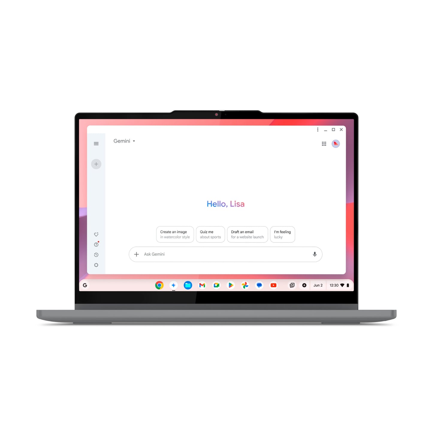 Lenovo Chrome 2in1 14IRU10 Intel Core 5 120U Chromebook 35.6 cm (14") Touchscreen WUXGA 8 GB LPDDR5-SDRAM 128 GB UFS Wi-Fi 6E (802.11ax) ChromeOS English Grey