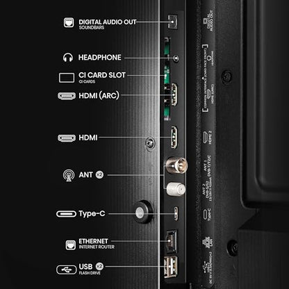 Hisense 40" 40A4QTUK FHD LED TV with Freely - Direct Lit LED, Dolby Audio, Natural Colour Enhancer, Games Mode, Sports Mode with Freely, Disney +, YouTube, Netflix