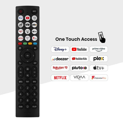 Hisense 40" 40A4QTUK FHD LED TV with Freely - Direct Lit LED, Dolby Audio, Natural Colour Enhancer, Games Mode, Sports Mode with Freely, Disney +, YouTube, Netflix