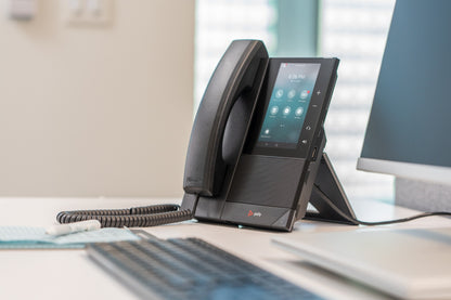 Poly CCX 500 Business Media Phone for Microsoft Teams and PoE-enabled