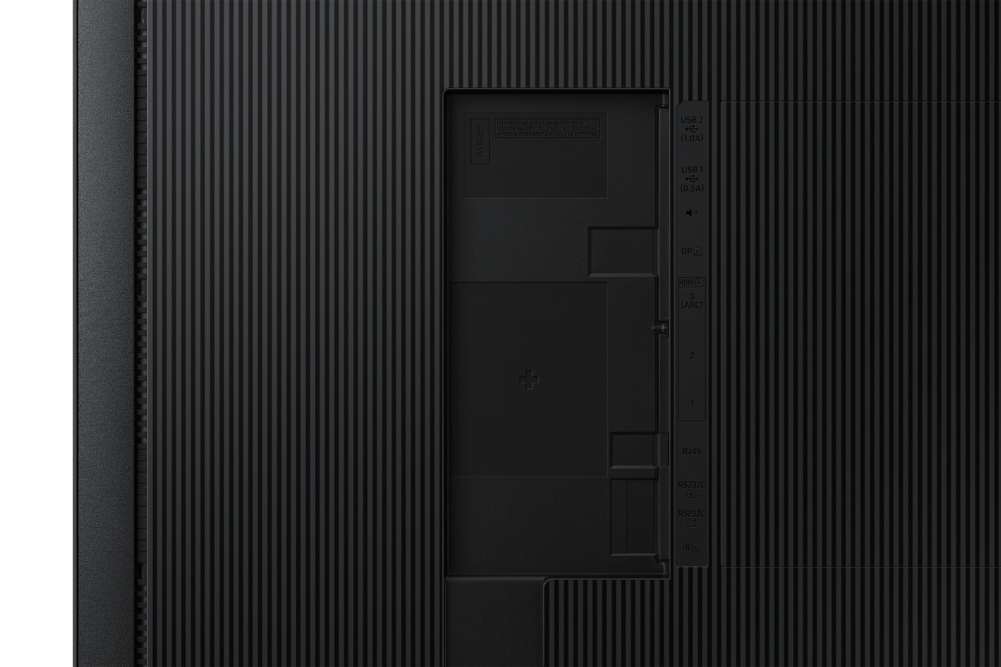 Samsung QM65C Digital signage flat panel 165.1 cm (65") LCD Wi-Fi 500 cd/m² 4K Ultra HD Black Tizen 24/7
