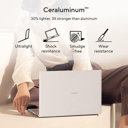 ASUS Vivobook S14 M3407HA Metal Laptop | 14.0" WQXGA 2.5K Screen | AMD Ryzen 9 270 | 32GB RAM | 1TB SSD | Backlit UK Keyboard | Windows 11