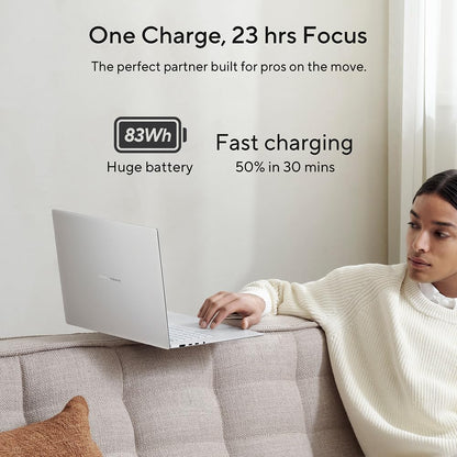 ASUS Vivobook S14 M3407HA Metal Laptop | 14.0" WQXGA 2.5K Screen | AMD Ryzen 9 270 | 32GB RAM | 1TB SSD | Backlit UK Keyboard | Windows 11
