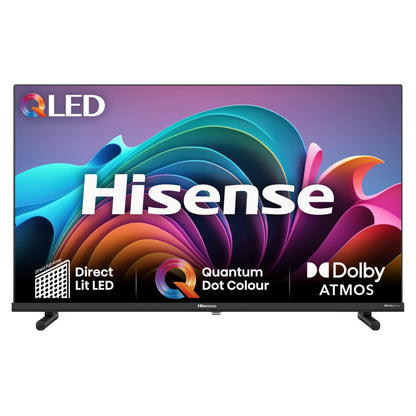Hisense 40" 40A4QTUK FHD LED TV with Freely - Direct Lit LED, Dolby Audio, Natural Colour Enhancer, Games Mode, Sports Mode with Freely, Disney +, YouTube, Netflix