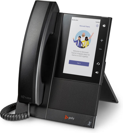 Poly CCX 500 Business Media Phone for Microsoft Teams and PoE-enabled
