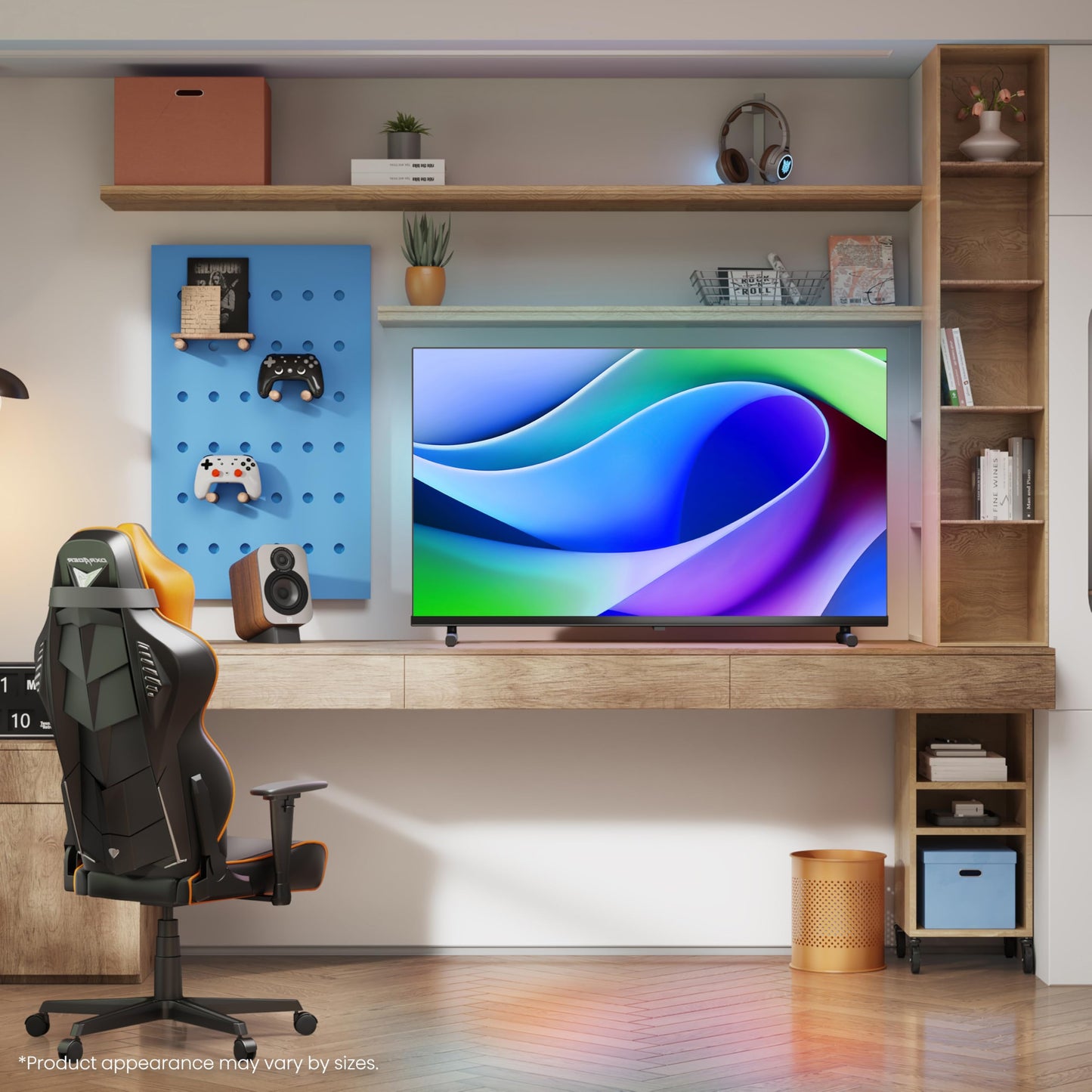 Hisense 40" 40A4QTUK FHD LED TV with Freely - Direct Lit LED, Dolby Audio, Natural Colour Enhancer, Games Mode, Sports Mode with Freely, Disney +, YouTube, Netflix