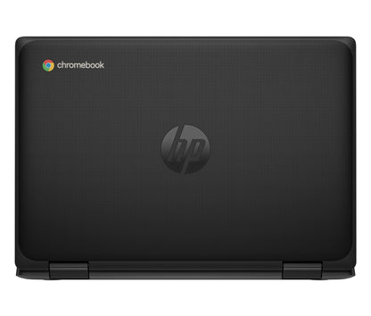 HP Fortis Flip G1m Chromebook MediaTek 520 29.5 cm (11.6") Touchscreen HD 8 GB LPDDR4x-SDRAM 64 GB eMMC Wi-Fi 6 (802.11ax) ChromeOS Black