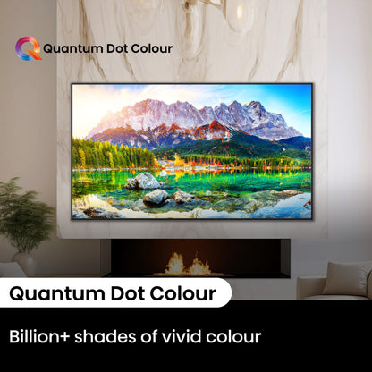Hisense 40" 40A4QTUK FHD LED TV with Freely - Direct Lit LED, Dolby Audio, Natural Colour Enhancer, Games Mode, Sports Mode with Freely, Disney +, YouTube, Netflix