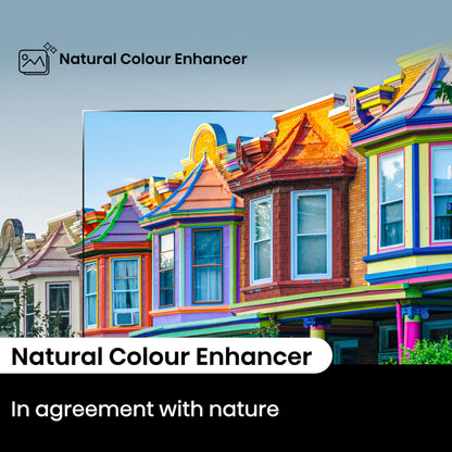 Hisense 40" 40A4QTUK FHD LED TV with Freely - Direct Lit LED, Dolby Audio, Natural Colour Enhancer, Games Mode, Sports Mode with Freely, Disney +, YouTube, Netflix