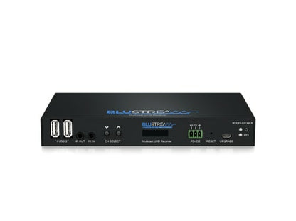 Blustream IP200UHD-RX AV receiver Black