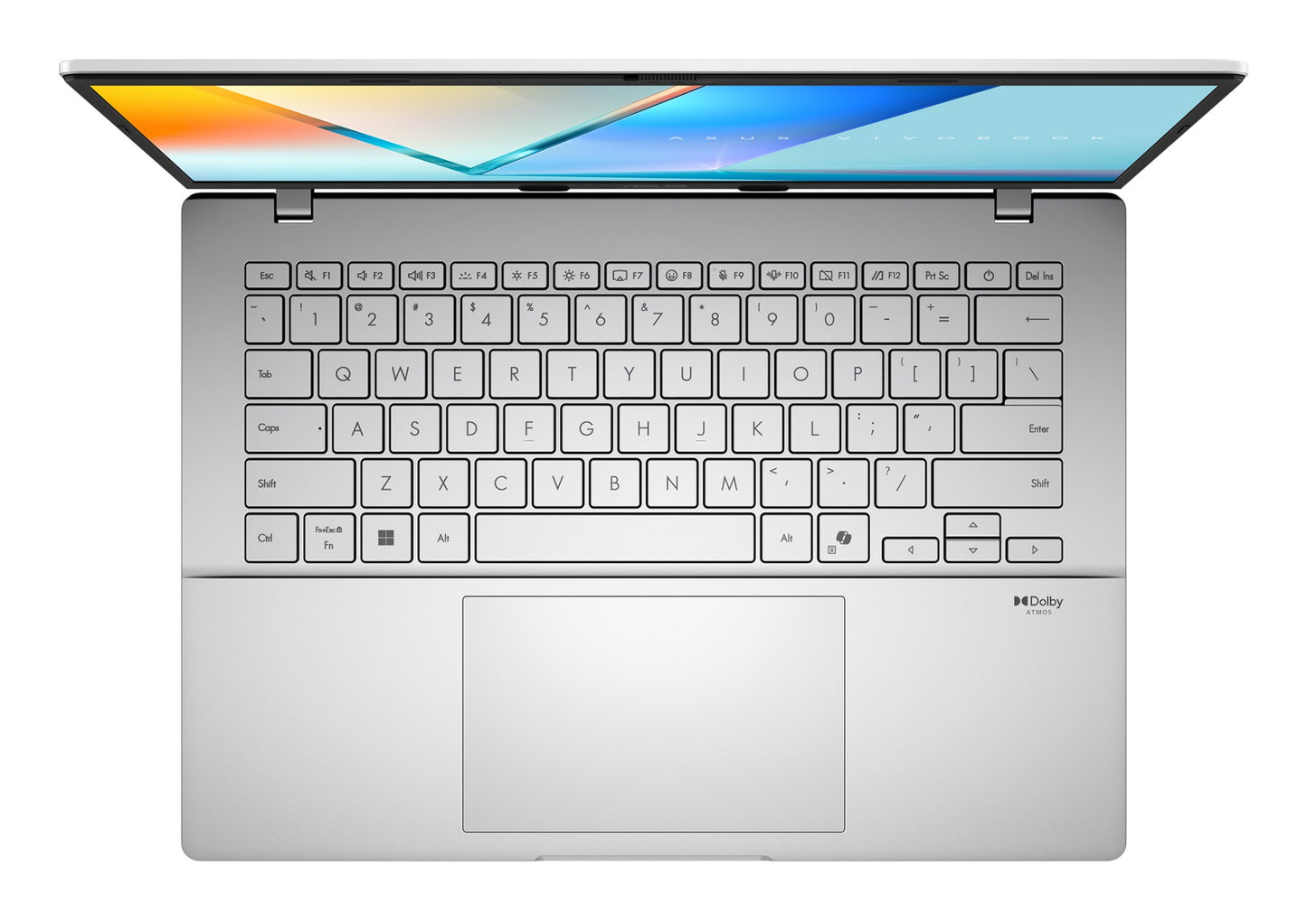 ASUS Vivobook S14 M3407HA-LY014W AMD Ryzen 7 260 Laptop 35.6 cm (14") WUXGA 16 GB DDR5-SDRAM 1 TB SSD Wi-Fi 6 (802.11ax) Windows 11 Home Silver