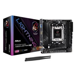 Asrock A620I LIGHTNING WIFI, AMD A620, AM5, Mini ITX, 2 DDR5, HDMI, Wi-Fi 6E, 2.5G LAN, 2x M.2