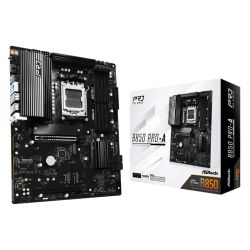 Asrock B850 PRO-A, AMD B850, AM5, ATX, 4 DDR5, HDMI, USB-C (DP-alt), 2.5G LAN, 4x M.2