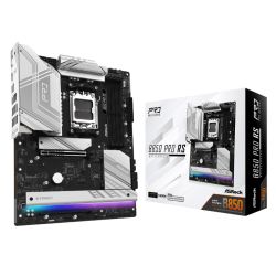 Asrock B850 PRO RS, AMD B850, AM5,  ATX, 4 DDR5, HDMI, USB-C (DP-alt), 2.5G LAN, RGB, 4x M.2
