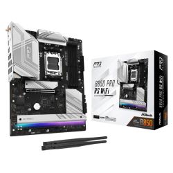 Asrock B850 PRO RS WIFI, AMD B850, AM5,  ATX, 4 DDR5, HDMI, USB-C (DP-alt), Wi-Fi 6E, 2.5G LAN, RGB, 4x M.2