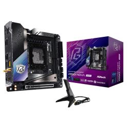 Asrock Z890I NOVA WIFI, Intel Z890, 1851, Mini ITX, 2 DDR5, HDMI, 2 TB4, Wi-Fi 7, 5G LAN, RGB, 3x M.2