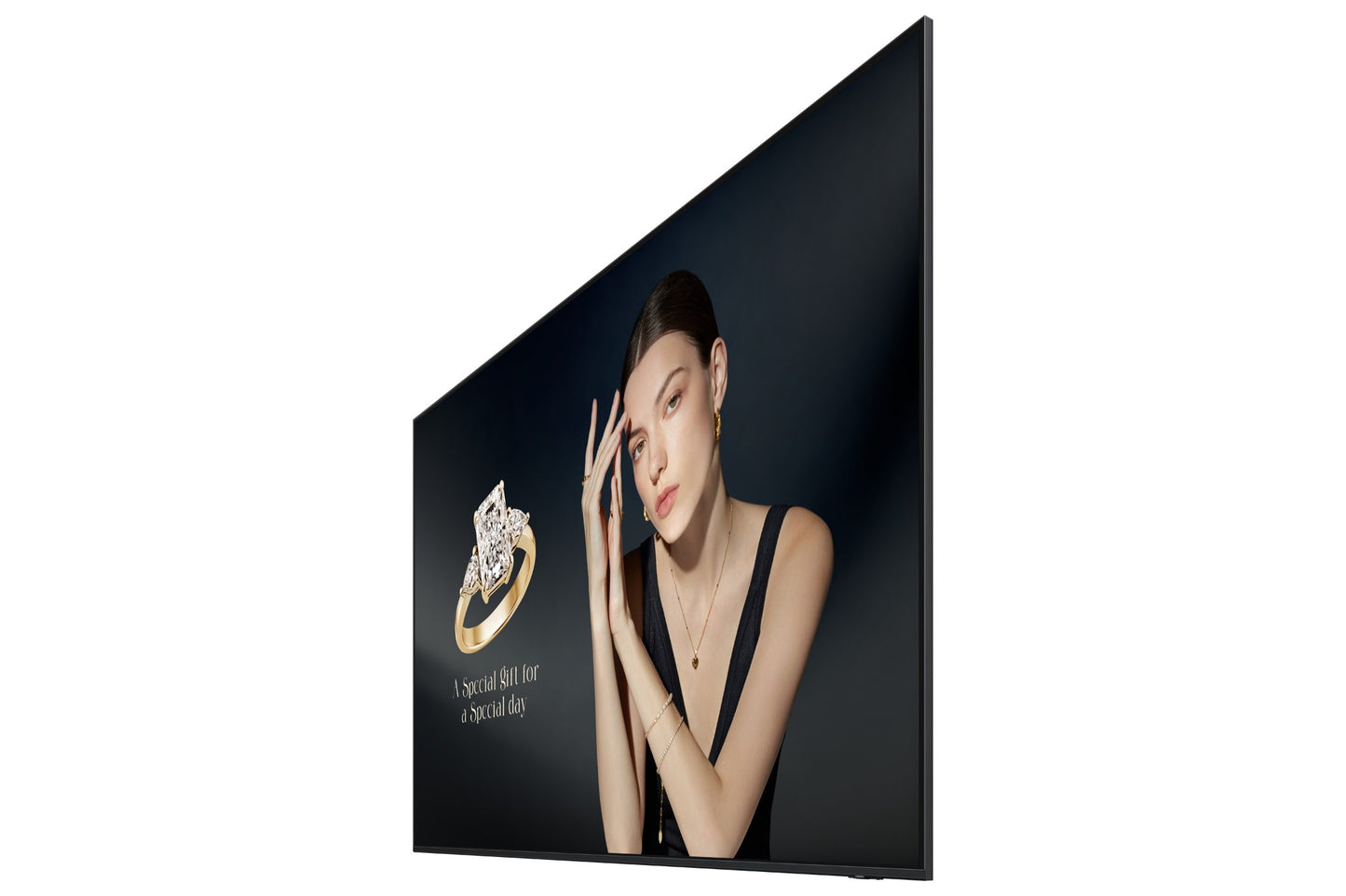Samsung QH115F-X Digital signage flat panel 2.92 m (115") LCD Wi-Fi 1000 cd/m² 4K Ultra HD Black Tizen 24/7