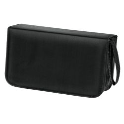 Hama CD/DVD/Blu-Ray Disc Wallet, Up to 20 Discs, Black
