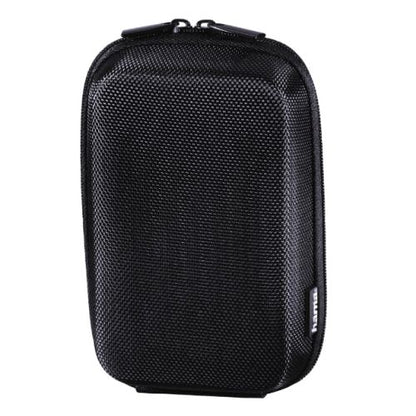 Hama Hardcase 80M Colour Style Compact Camera Case, Belt Loop, Neck Strap, Black, 7.5 x 4.5 x 12.5 cm Compartment