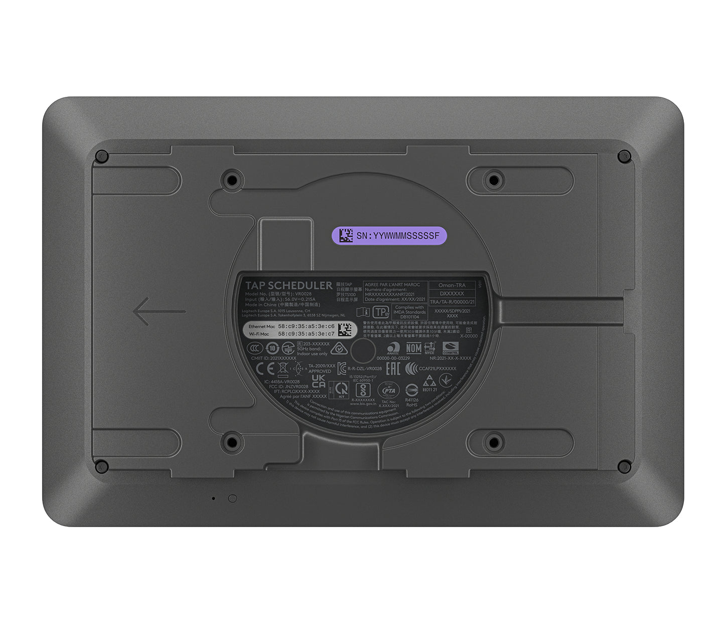 Logitech Tap Scheduler