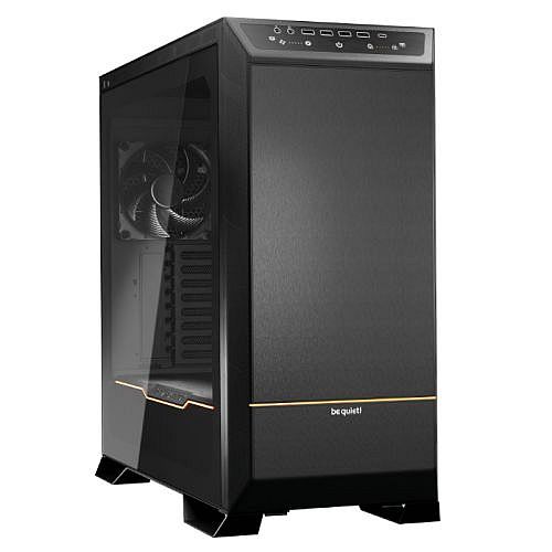 Be Quiet! Dark Base Pro 901 Gaming Case w/ Glass Window, E-ATX, ARGB 
 Strip, 3 Fans, Changeable Top & Front, QI Charger, Touch-Sensitive I/O, Black