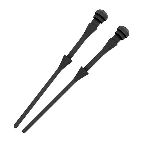 Akasa Black Rubber Case Fan Pins, Anti-Vibration & Resonance, 60-Pack