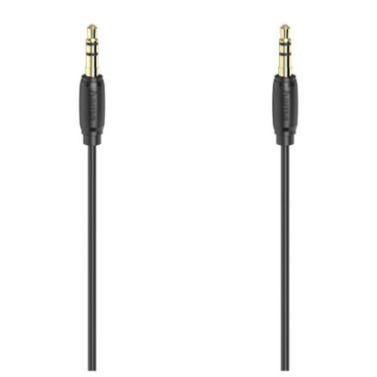 Hama 3.5mm Jack Stereo Cable, Male to Male, Gold-Plated, Ultra-thin, 3 Metre