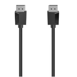 Hama DisplayPort 1.2 Cable, Male to Male, Ultra-HD 4K, 3 Metre