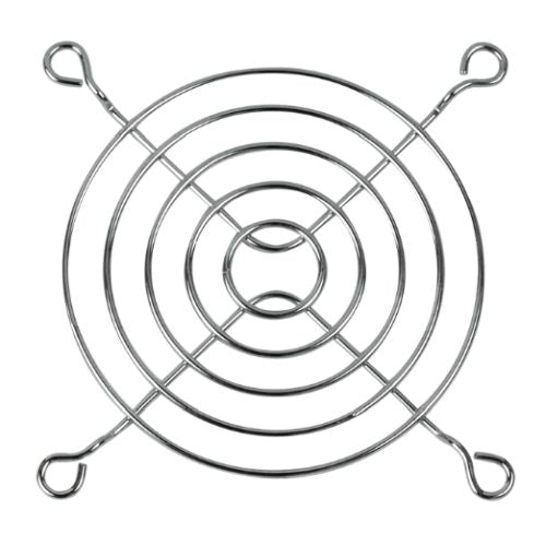 Arctic 80mm Fan Grill, Nickel Plated Steel