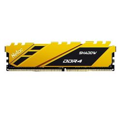 Netac Shadow Yellow, 16GB, DDR4, 3200MHz (PC4-25600), CL16, XMP 2.0, DIMM Memory