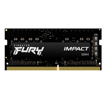 Kingston Fury Impact 8GB, DDR4, 3200MHz (PC4-25600), CL20, XMP, SODIMM Memory