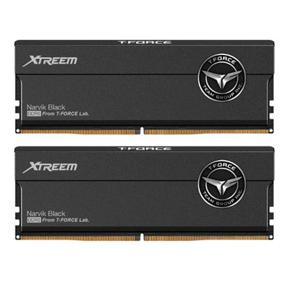 Team T-Force Xtreem 48GB Kit (2 x 24GB), DDR5, 7600MHz (PC5-60800), CL36, ECC, AMD EXPO & Intel XMP 3.0, PMIC, DIMM Memory, Black